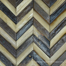 High Quality Mosaic Parquet Engineered Flooring Antique Wood Mosaic Tile